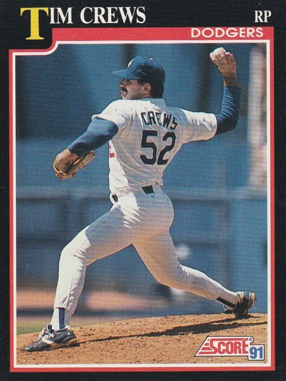 Tim Crews Baseball Card Collection - Picture 3 of 3